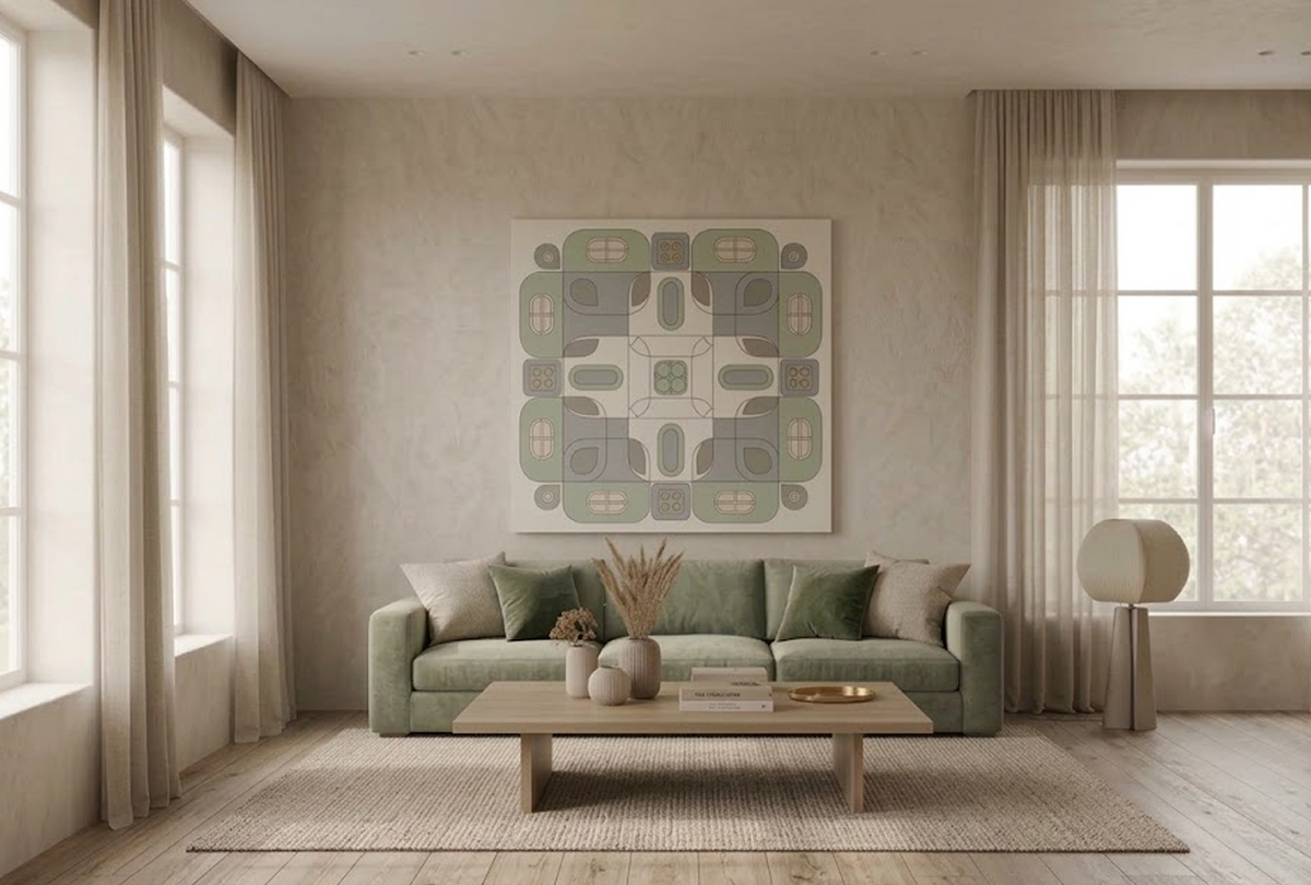 What Is Geometric Wall Art and Why It Works in Modern Homes