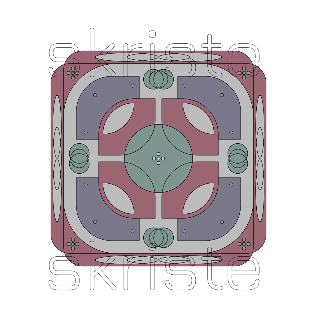Petal Lock   | Printable