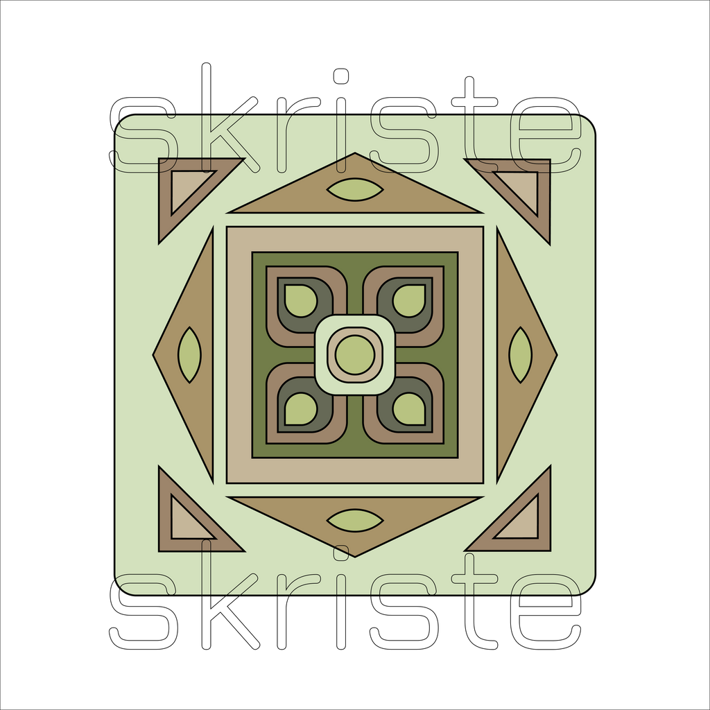 Rooted Square | Printable