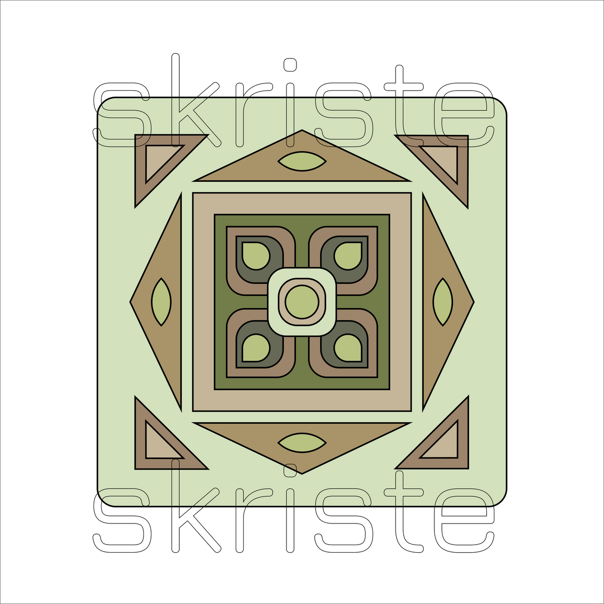 Rooted Square | Printable