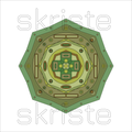Green Spiral Sanctuary | Printable
