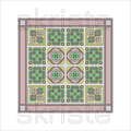 Sage Grid in Bloom | Printable