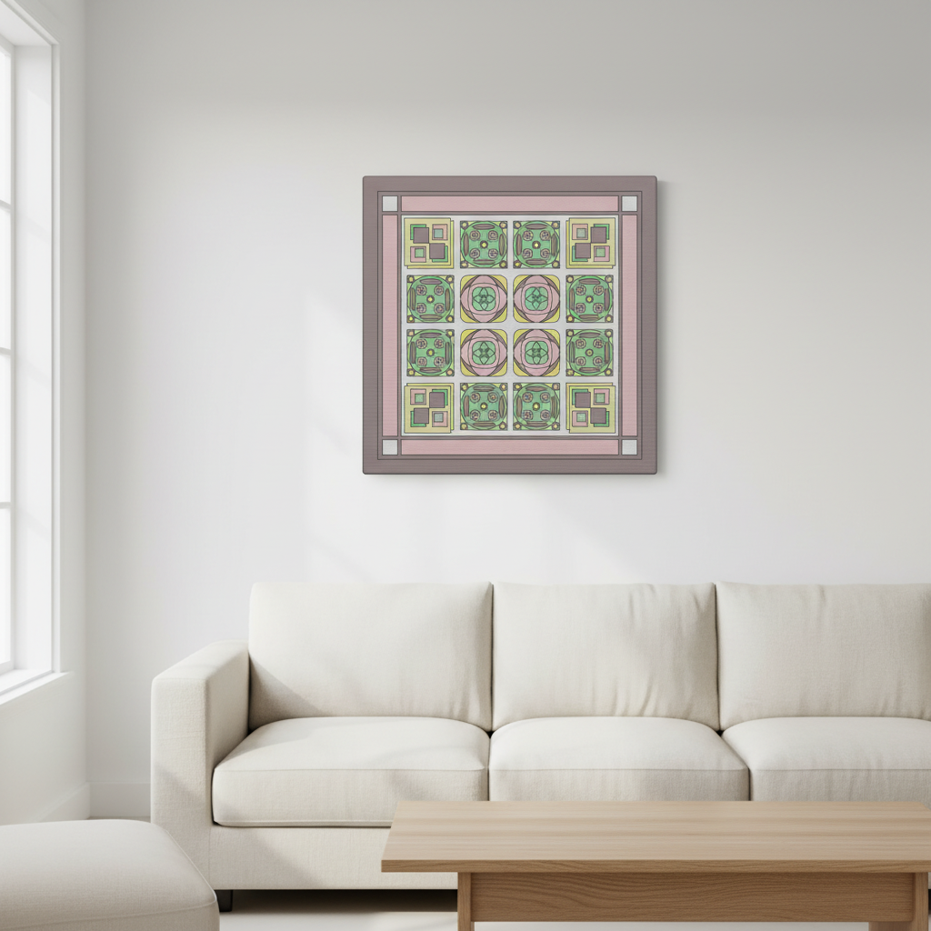 Canvas Living Room Morning