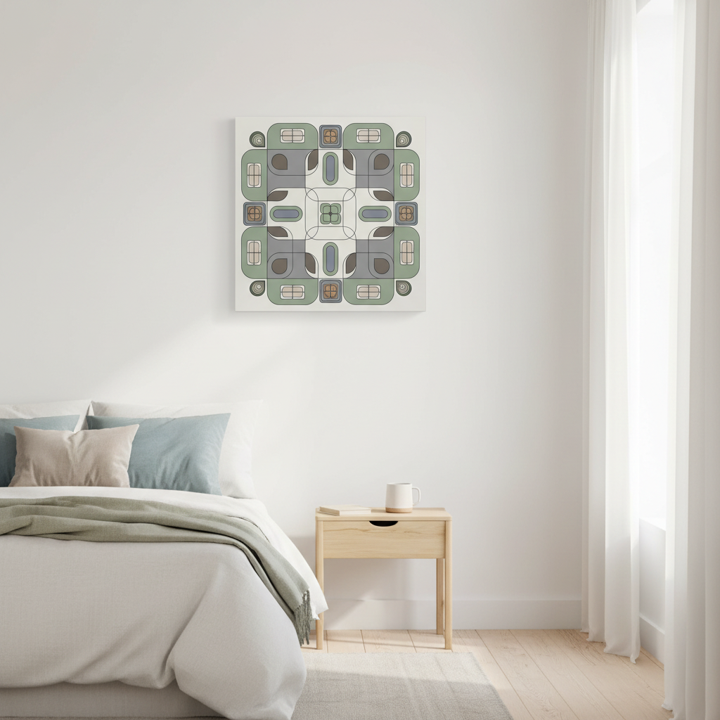 Slate Sage Bedroom